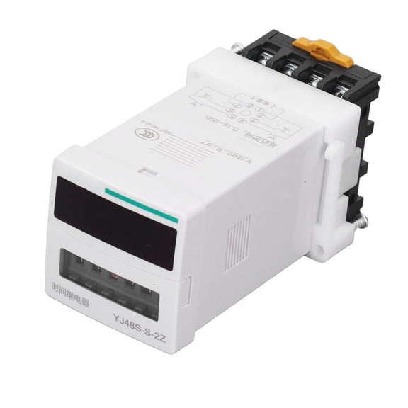 Rupoun Time Relay 8 Pins 2 Group Digital Display Programmable Time Delay Controller DC12V[cite: 1]