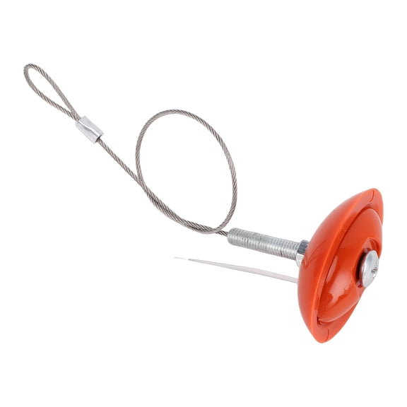 Rupoun Tire Puncture Repair Kit Side Wall Slug Emergency Repair Tool Heavy Duty Universal Mechanical Tire Plugging and Patching Accessories for Vehicles UTV ATV Mower Tractor Trailer Orange