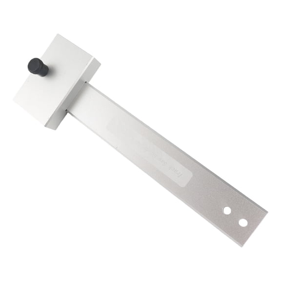 Rupoun Track Saw Guide Rail Square Tool Aluminum Alloy 90 Degree Right Angle Protractor Compatible with Festool Makita Ridgid Kreg 9.84 inches / 25 cm
