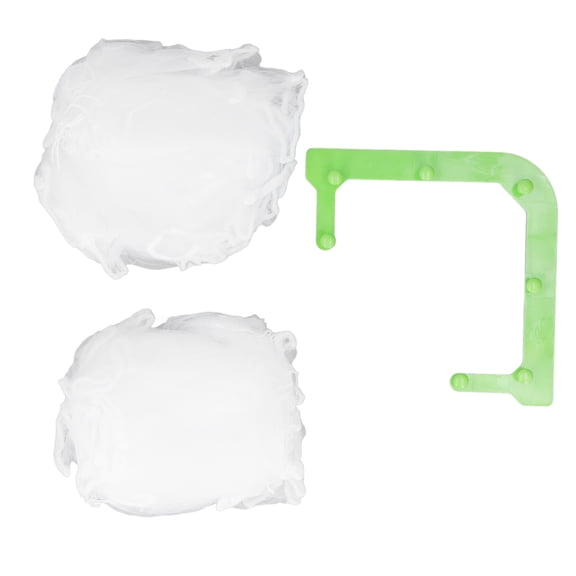 Rupoun Triangular Sink Caddy Hanging Net Drain Basket for Kitchen Garbage, 9.06 inches / 23 cm