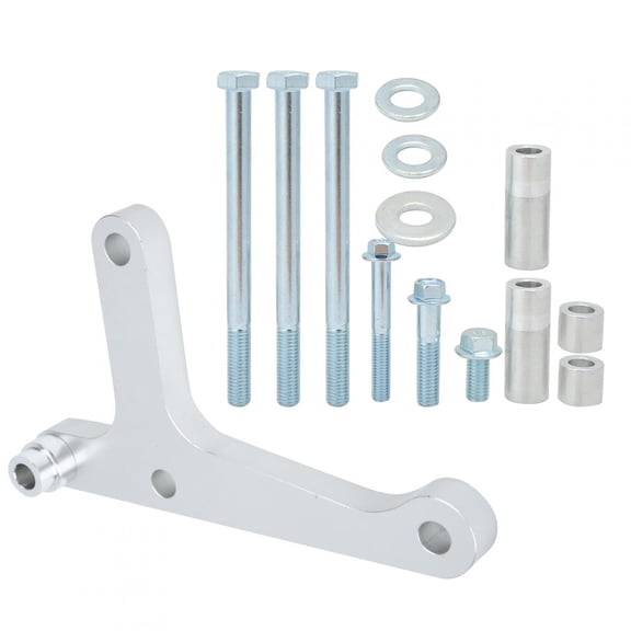 Rupoun Truck Alternator Bracket Kit Low Mount CNC Accessory Fits for LSX LS1 LS2 LS3 Replacement Part, Durable Engine Component, 9.06 inches / 23 cm Length, High Performance Auto Accessory