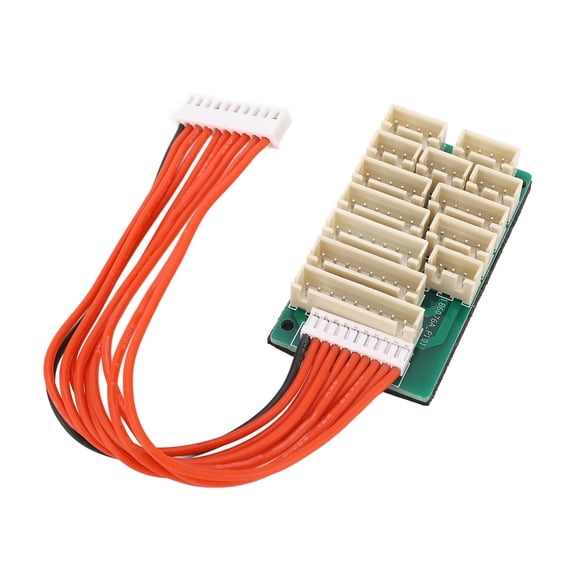 Rupoun UNA9 Charging Adapter Board, Premium Battery Parallel Charging Board for DIY Car Charge System, High-Quality RC Vehicle Home Power Supply, 3.94 inches / 10 cm, Multicolor Design