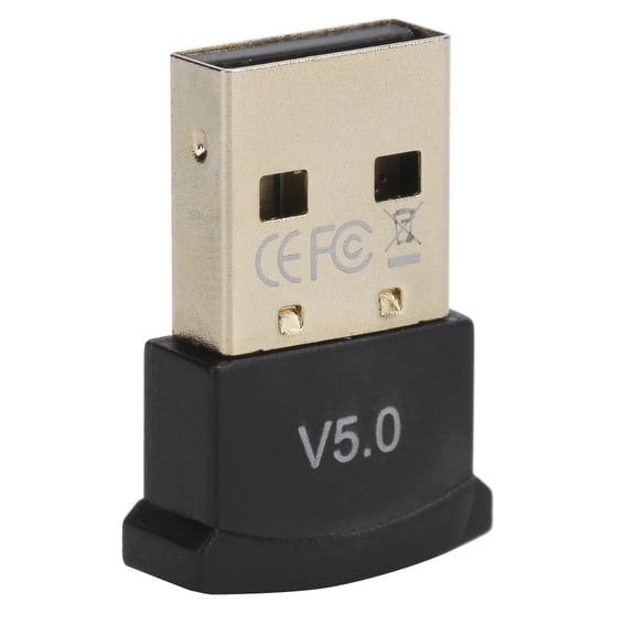 Rupoun USB Bluetooth 5.0 Adapter Small Wireless Converter Dongle Receiver for Laptop PC Desktop Window 7/8/10/Vista/XP/OS X Double Units 15 Inches / 38.1 CM