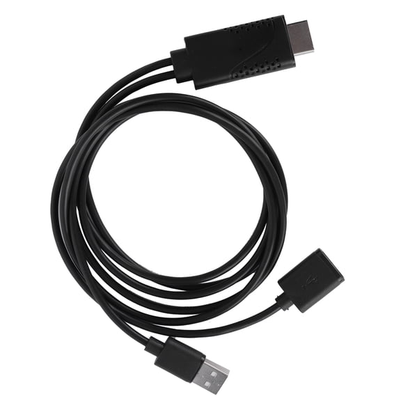 Rupoun USB HDTV Cable 1080P HD Mirroring and Charging Adapter for IOS and Android Smartphones to TV Monitor Display, Durable ABS Material, Plug and Play Video Connector[cite: 1]