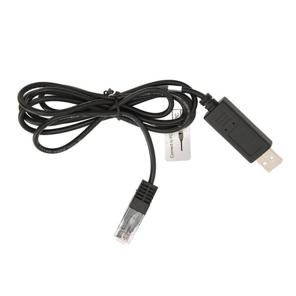 Rupoun USB to RS 485 PC Communication Cable 59 inches / 1.5 m Long Brass Portable Solar Controller Connection Line