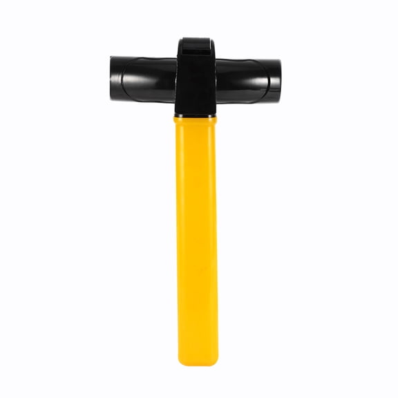 Rupoun Universal Auto Car Anti Theft Security Rotary Steering Wheel Lock Top Mount, Heavy Duty Vehicle Protection with 2 Keys, Yellow/Black, 18.11 inches / 46 cm