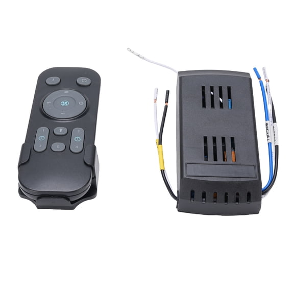 Rupoun Universal Ceiling Fan Remote Control Kit Light Timing 3 Speed Wireless Replacement (5.51 inches / 14 cm)