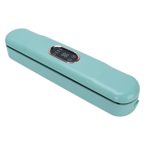 Rupoun Vacuum Sealer Machine Powerful 62kPa Digital Display 4 Modes Multifunctional Compact Food Sealing Machine For Home Kitchen with US Plug 9.8 inches / 250 mm