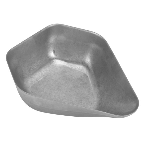 Rupoun Vintage Stainless Steel Coffee Bean Tray 2PCS Set, Multifunctional Powder Weighing Plate and Coffee Bean Pouring Trays for Home Cafe Restaurant (4 x 3.3 inches / 10.2 x 8.3 cm)