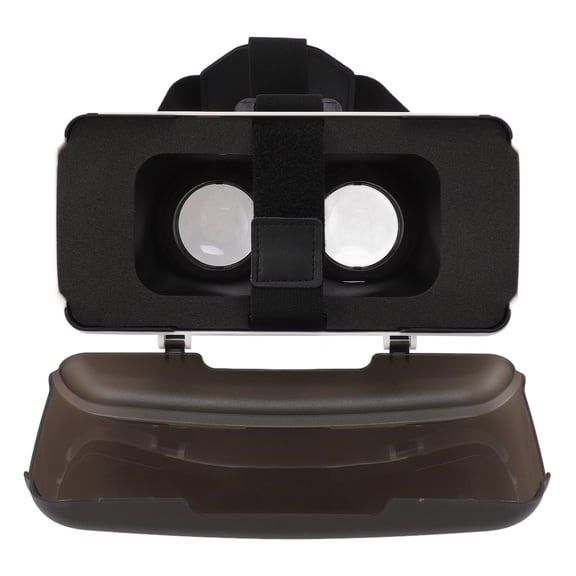 Rupoun Virtual Reality 3D Panoramic VR Headset for 4.7-6.0 Inch Cellphones Compatible with iOS and Android (8.27 inches / 21 cm)