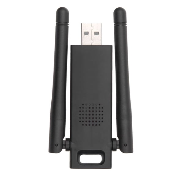 Rupoun WD-R603U 300Mbps Wireless Range Extender USB WiFi Repeater Signal Booster Amplifier Dual Antennas Blue with Black Network Expander for Home Gaming
