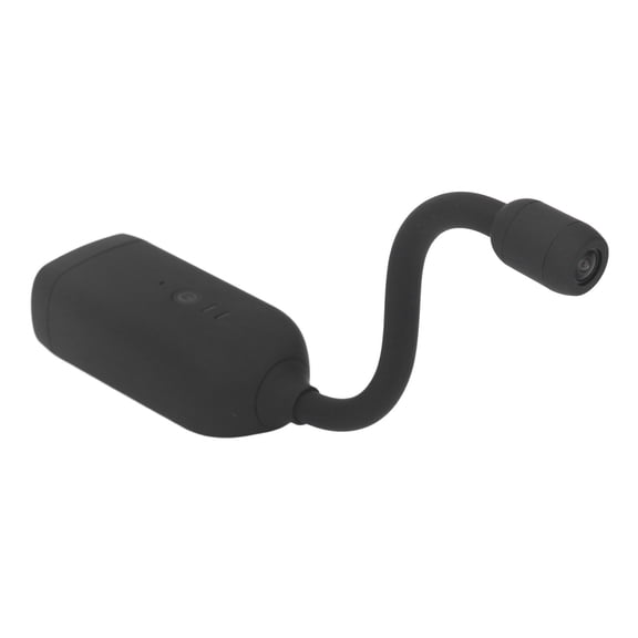 Rupoun WIFI Camera 360 Panoramic Gooseneck 2 Way Intercom Motion Detection Wireless Security Camera Black