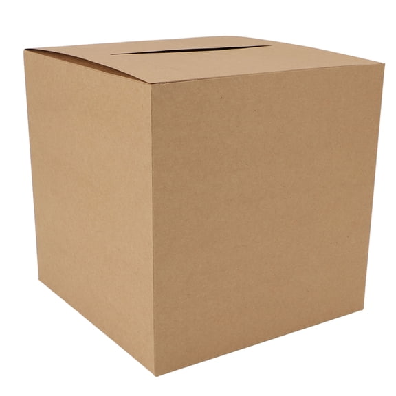 Rupoun Wedding Card Box Paper Multifunctional Gift Card Receiving Box for Baby Showers Birthdays, Square Shape Khaki