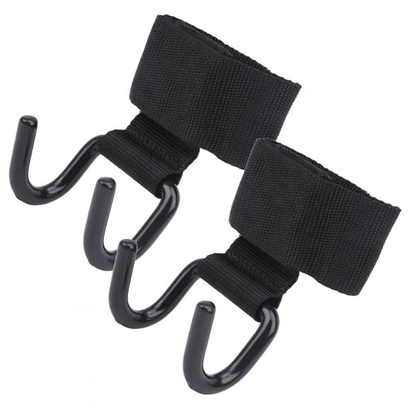 Rupoun Weight Lifting Hooks 1 Pair (2 PCS) Professional Heavy-Duty Steel Fitness Hook Straps for Gym Workouts, Powerlifting, Deadlifts, Pull-ups - Enhances Grip Strength (11.15 oz / 316 g)