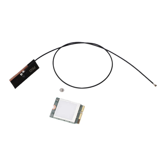 Rupoun WiFi 6E Wireless Card NGFF M.2 Network Adapter 4200Mbps Tri-Band 2.4GHz 5GHz 6GHz Built-in Bluetooth 5.2 Antennae Set Support Windows 10 11 Linux High Speed Internet Connection