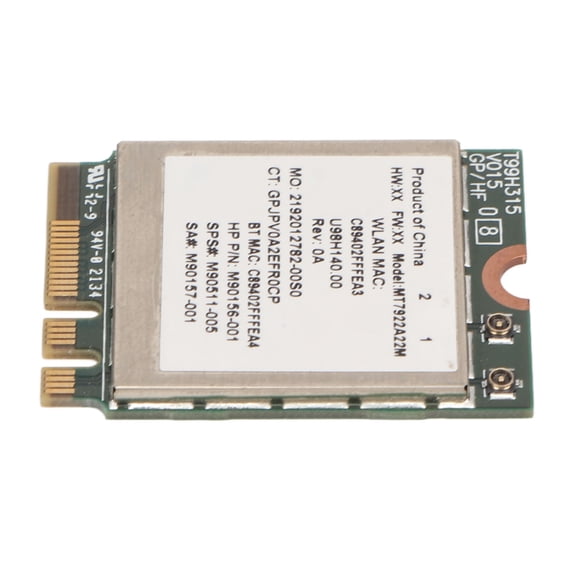 Rupoun WiFi 6E Wireless Network Card 2400Mbps Gigabit High Speed 2.4G 5G Dual Band 802.11AX M.2 NGFF Bluetooth 5.2 NIC Adapter for Windows 10 11 64-Bit Desktop PC (7.00 inches / 17.78 cm)[cite: 1]
