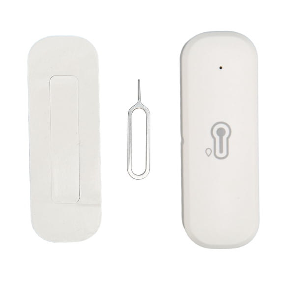 Rupoun WiFi Thermohygrometer Indoor Outdoor Wireless Temperature Humidity Sensor Monitor with Alert App JMX081 White