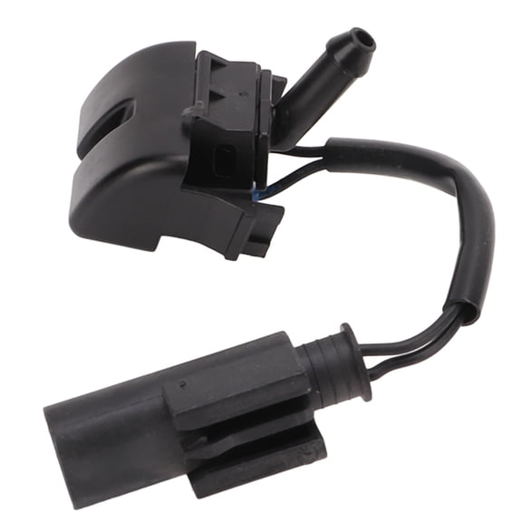 Rupoun Windshield Washer Spray Nozzle 61668374365 Heavy Duty Heated Sprayer Jet for 323i 325i 328i 330i E46 Front Window Wiper Replacements 10 inches / 25.4 cm Black ABS Plastic 1 Pack