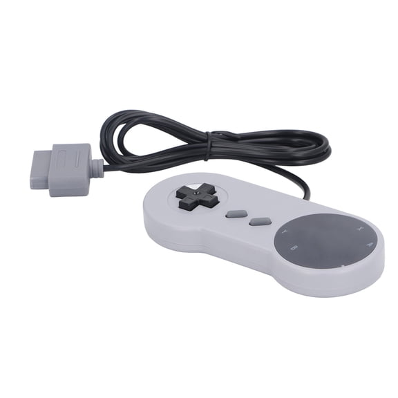 Rupoun Wired Gamepad 16-Bit Game Controller Classic Joystick Replacement for SNES Super Nintendo Entertainment System Plug and Play 5.6ft / 1.7m Cable