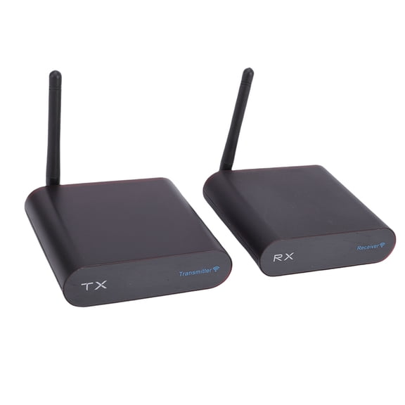 Rupoun Wireless AV Sender 8 Channels 2.4GHz Sound Video Receiver and Transmitter 300M Range (984.3ft / 300m) with US Plug, Ideal for Home Audio & Video System Upgrades