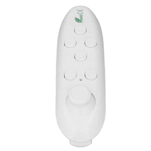 Rupoun Wireless Virtual Reality Remote Controller Gamepad with Bluetooth Connection for Android, PC, and Mobile Devices, 2 to 10m Distance Easy Connection High Sensitivity VR Joystick White