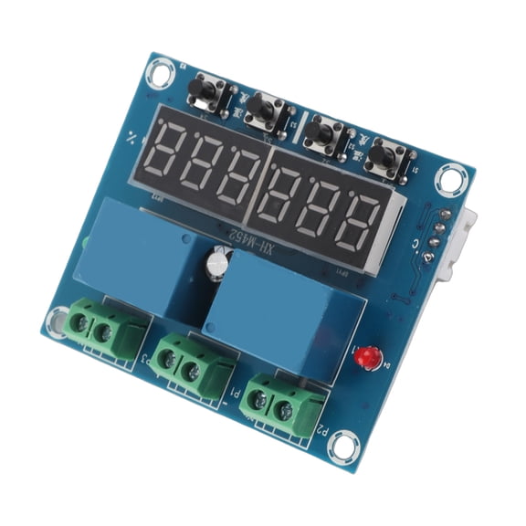 Rupoun XH-M452 Digital Humidity Controller Board and Temperature Control Module High Precision Relay Output for Industrial Supplies (4.33 inches / 11 cm)
