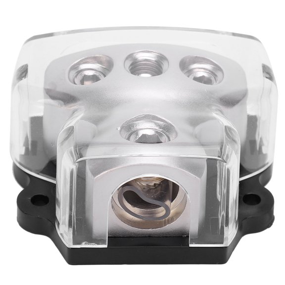 Rupoun Zinc Alloy Fuse Holder Distribution Car Audio Power/Ground Cable Splitter Block 1 In 3 Out DB-001