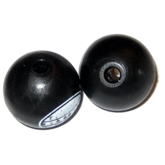 Set of 2 Black Rupp Custom Halyard Line Stop 2"