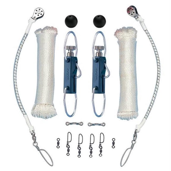 Rupp Marine CA-0110-TG Top Gun Rigging Kit With Klickers F-Riggers Up To 20 ft.