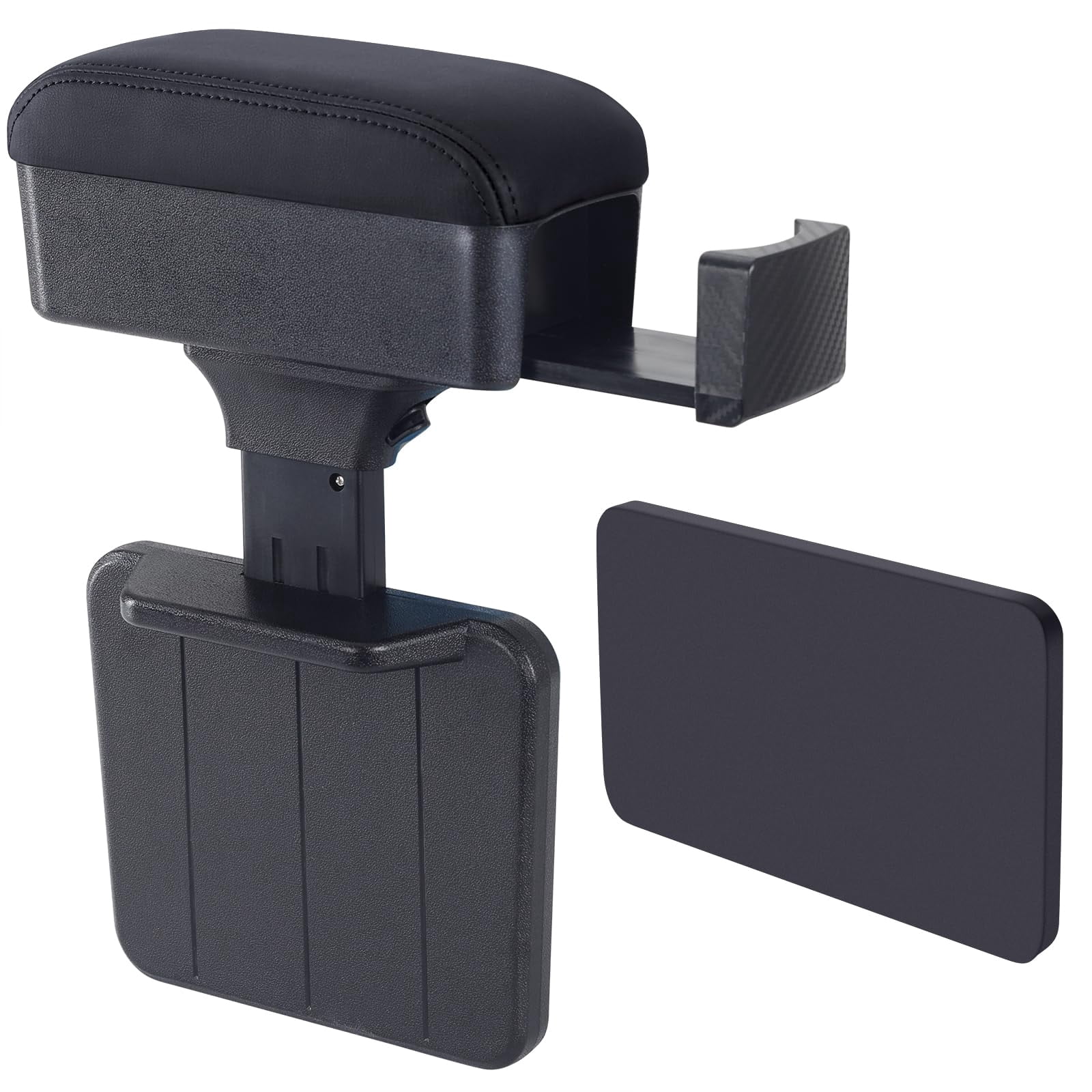 Rupse Car armrest Storage Box,Car Center Console armrest Box with Cup ...