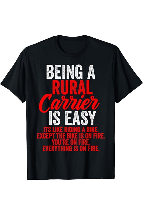 Rural Carriers Mail Delivery Postal Worker Postman Mailman T-Shirt