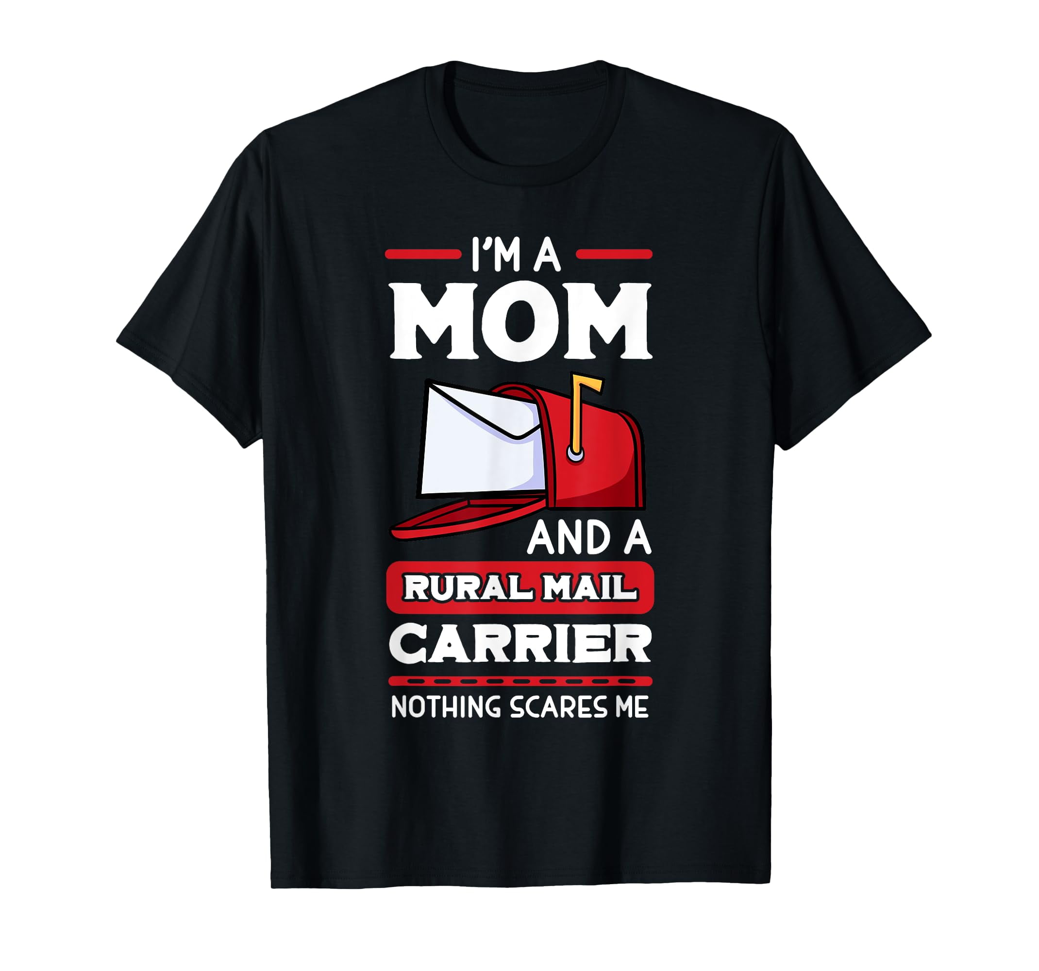 Rural Carriers Mom Mail Postal Worker Mother's Day Postman T-Shirt-L ...