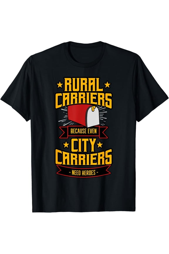 Rural Carriers Postal Worker Mail Delivery Mailman Postman T-Shirt
