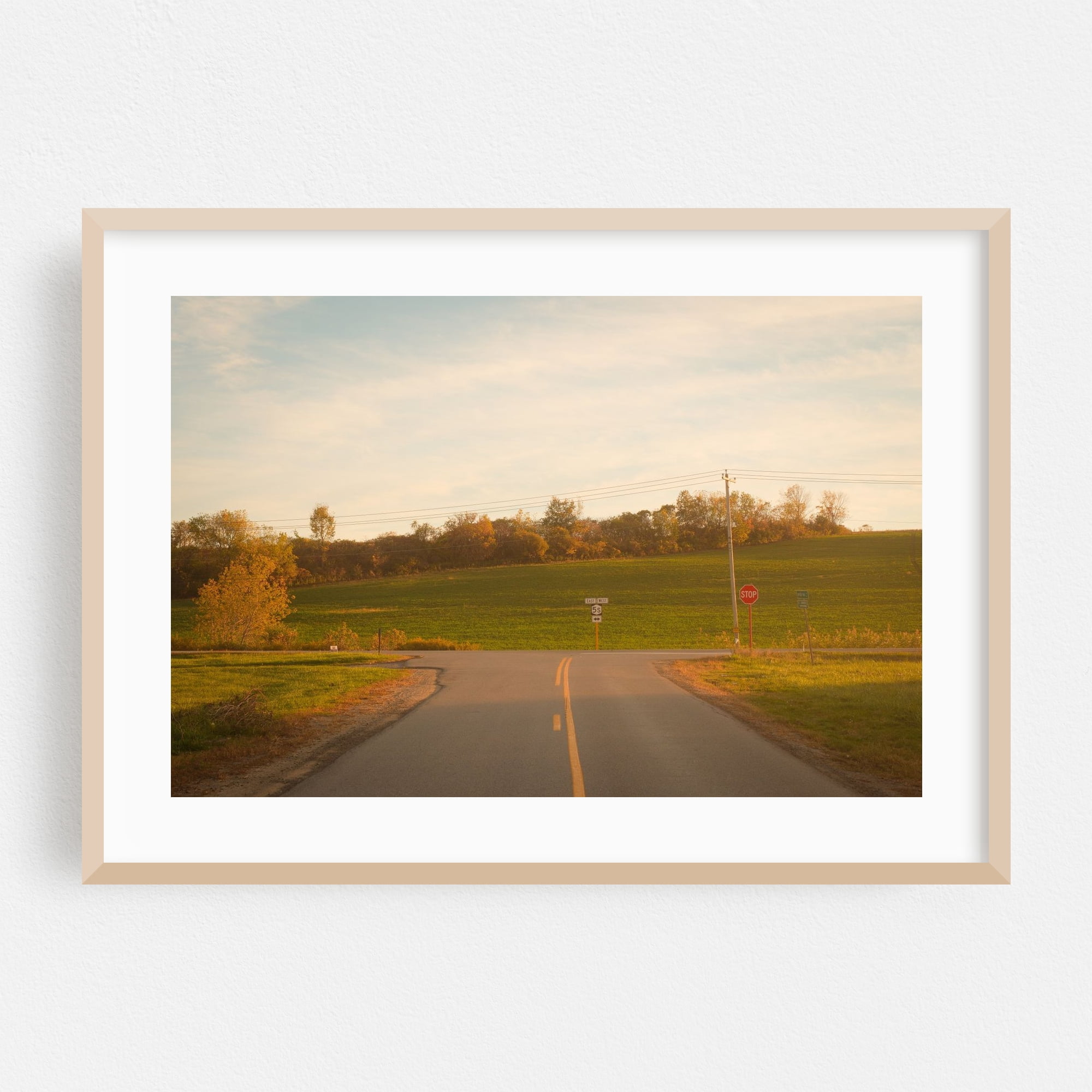 Framed Photo Rural Area Rural Fort Plain 02 - Fort Plain New York Photography Rural Countryside ...