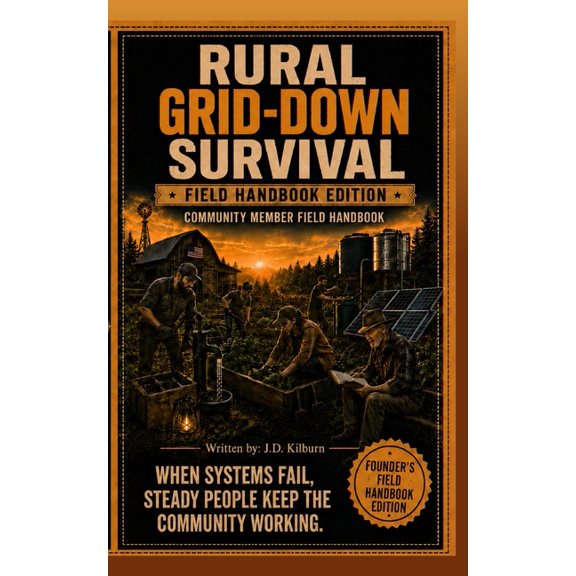 Rural Grid-Down Survival: Community Hand Rural Grid-Down Survival: Community Member Field Handbook, Book 3, (Paperback)