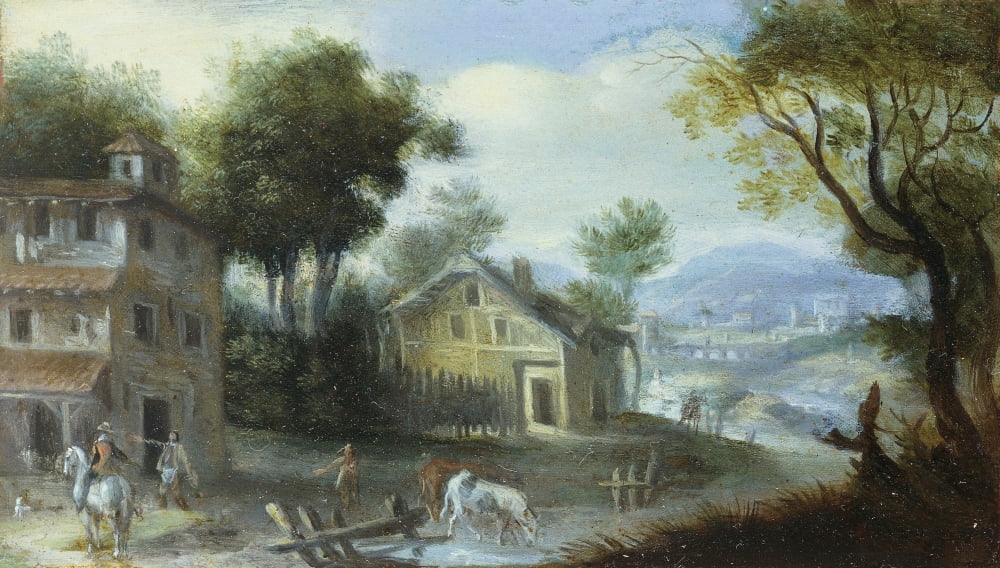 Rural Landscape Canvas Art - (24 x 18)