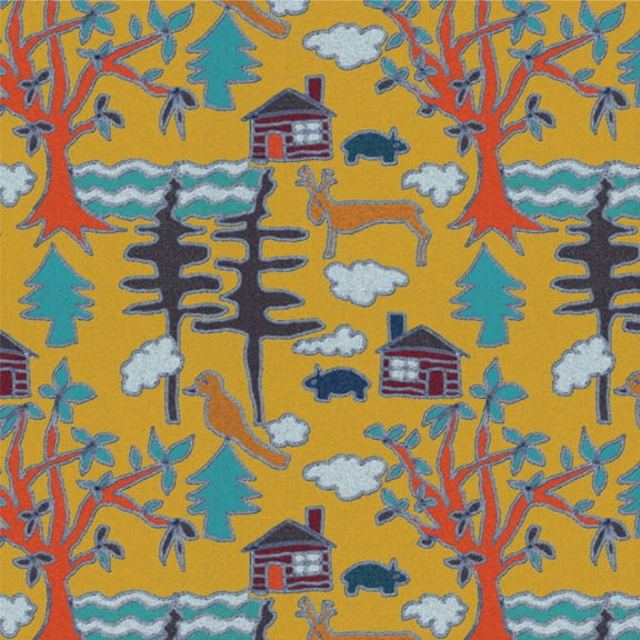 Rural Life Pattern Premium Roll Gift Wrap Wrapping Paper