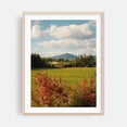 thumbnail image 1 of Rural Newark - Newark Vermont Photography Landscape Mountain Autumn Scenic Nature Pastoral Countryside Oak Framed Wall Art Print 16 x 20 inches, 1 of 1