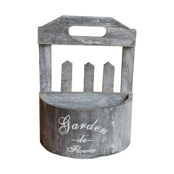 Rural Retro Wall Mounted Flower Pots Flower Flower Racks Wall Decoration Decorations Creative Hanging Wall Mounted Decorative Rattan Frames, Indoor/Outdoor Planters & Container Accessories