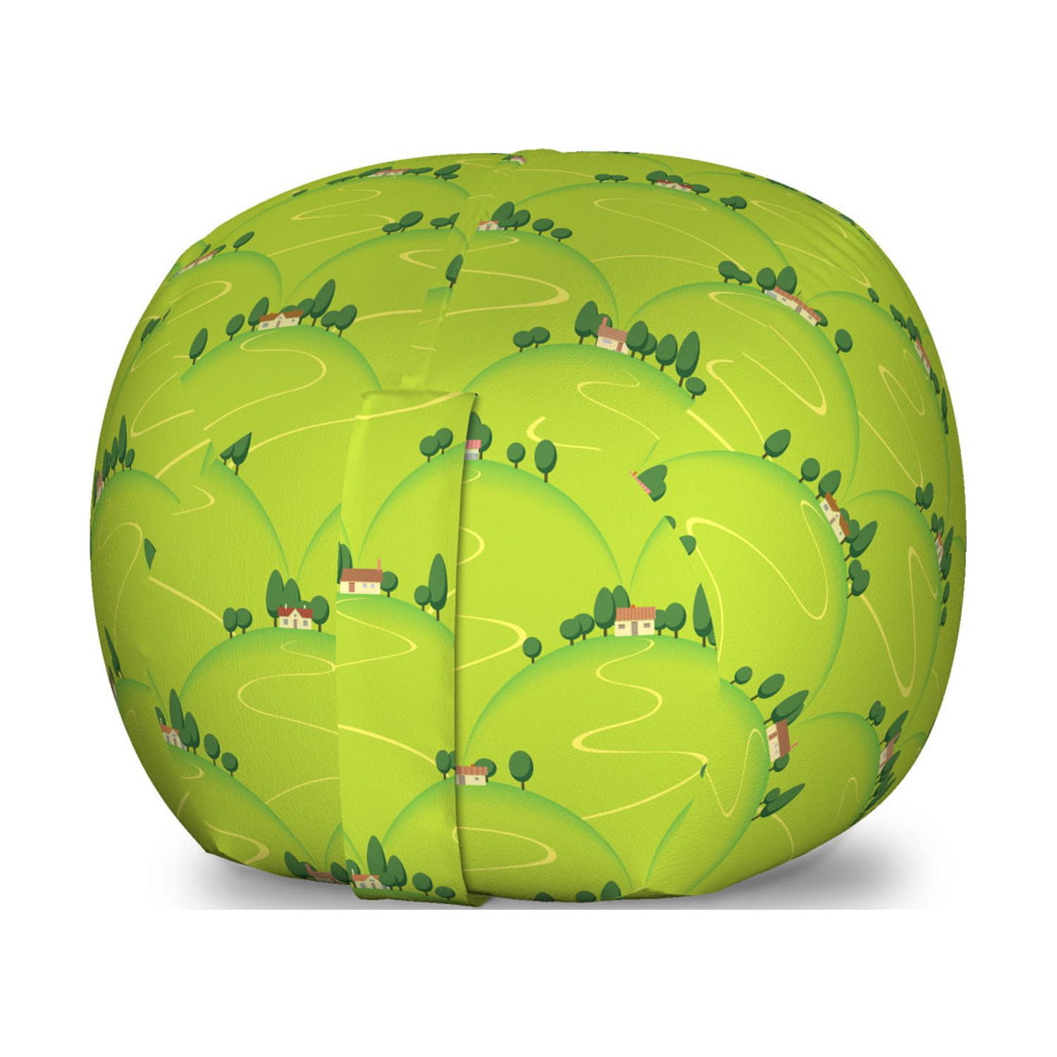Rural Storage Toy Bag Chair, Italian Country House Hills Village ...