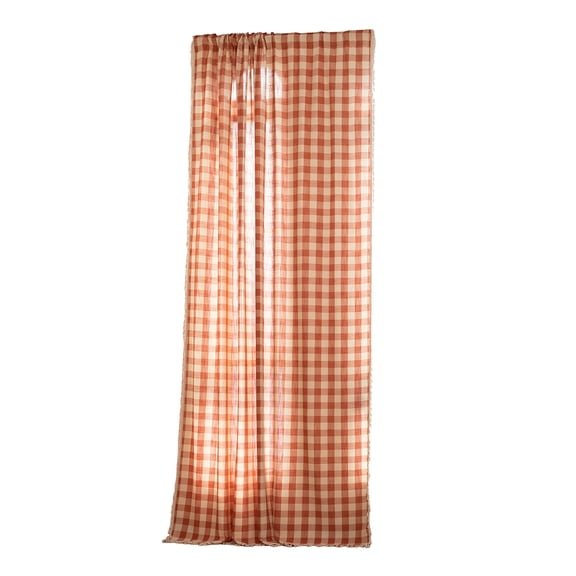 Rural Style Woven Polyester Curtains for Living Room, Bedroom, and Balcony, Semi and Full Light Blocking, Heat Insulating, Easy Installation, Modern Design