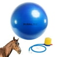 thumbnail image 1 of Rural365 | Large Horse Ball Toy in Blue – 40” Inch Anti-Burst Giant Horse Ball, 1 of 2