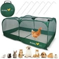 thumbnail image 1 of Rural365 | Portable Chicken Run – Large Pop-Up Chicken Pen for Small Animals, 1 of 2