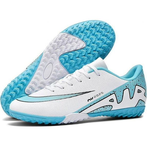 Ruran Soccer Cleats for Mens Womens Indoor Soccer Shoes Unisex Baseball Turf Shoes Youth Rugby Shoes Adult AG FG TF Football Boots Wide Training Sneaker