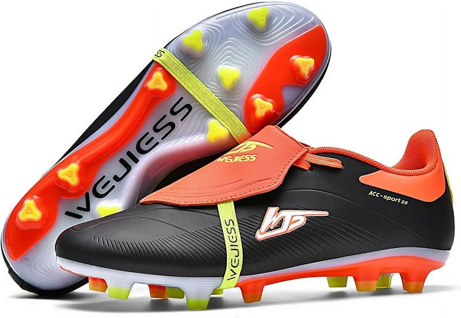 Ruran Soccer Cleats for Mens Womens Indoor Soccer Shoes 