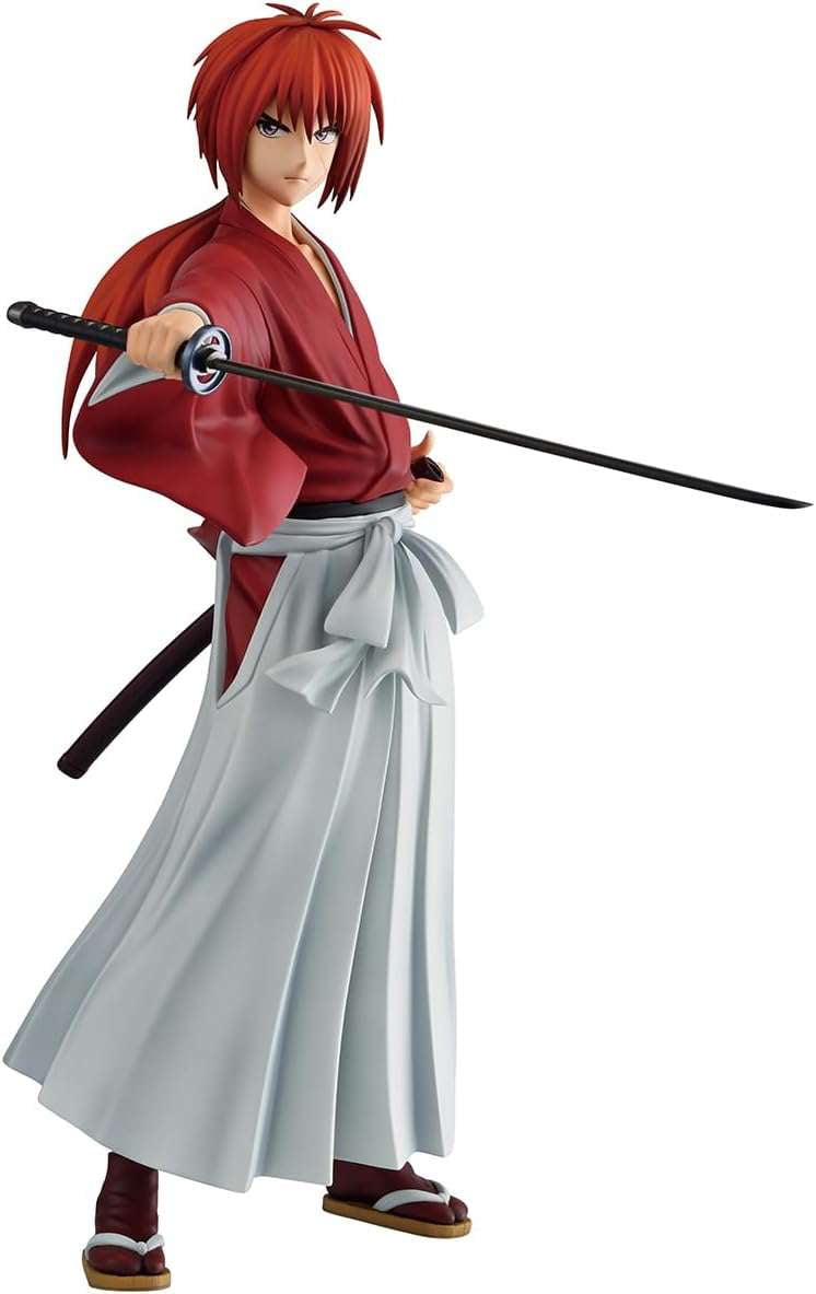 Rurouni Kenshin Masterlise Ichibansho Kenshin Himura Collectible Figure [Drawn Sword Version]