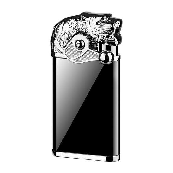 Ruroz 1 Pack Mini Torch Lighter Butane Refillable, Double Flame Butane Lighter with Visible Window, Adjustable Jet Lighter, Great Gifts for Men and Women, Without Gas (Black) Of The Day