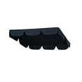 thumbnail image 1 of Ruroz Swing Canopy Replacement, 2 Seat Swing Replacement Cushions Patio Swing Canopy Replacement Patio Seat Covers Swing Waterproof Cover Swing Canopy Cover and Garden Chair Outdoor Sunscreen, 1 of 2