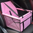 thumbnail image 1 of Ruseen Portable Pet Booster Seat for Small Dog with Clip-On Safety Leash, 7 kg Limit, 1 of 7