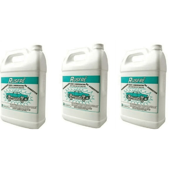 Rusfre Automotive Spray-On Rubberized Undercoating Material Part Rus-1 (3 Pack)